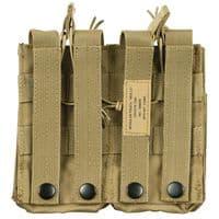 Mfh M4 M16 Quad Magazine Pouch Coyote