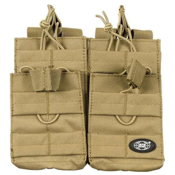 Mfh M4 M16 Quad Magazine Pouch Coyote