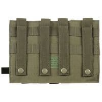 Mfh M4 Triple Magazine Pouch M16 Green