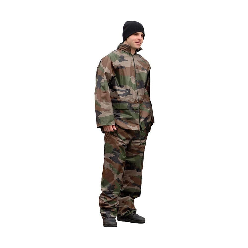 Mil-Tec All Wet Weather Wet Suit CCE Camo Jacket Trousers