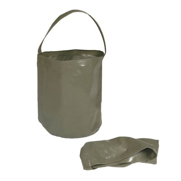 Mil-Tec Folding Camping Water Wash Storage Foraging Bucket