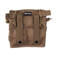 Mil-Tec Open Top Double Magazine Molle Pouch Dark Coyote