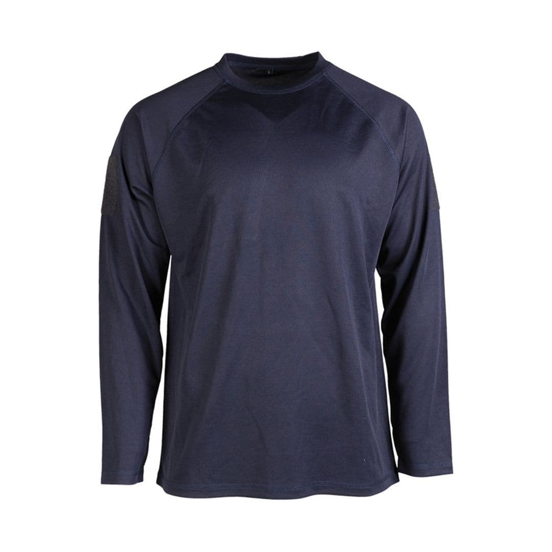Mil-Tec Tactical Quick Dry Longsleeve T-shirt Dark Blue