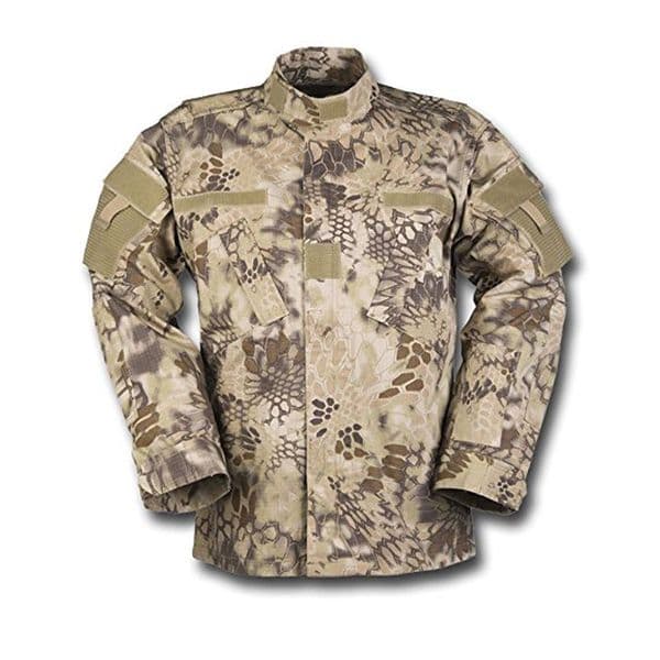 Mil-Tec US BDU Field Jacket Mandra Camo Tan