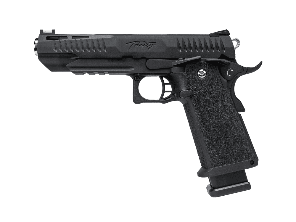 Modify Trinity Hi-Capa 5.1 GBB Pistol Aluminium Slide Black