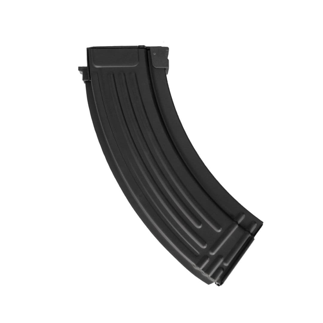 Nuprol Airsoft AKSeries Metal HiCap Magazine 600RD Black 6mm bbs