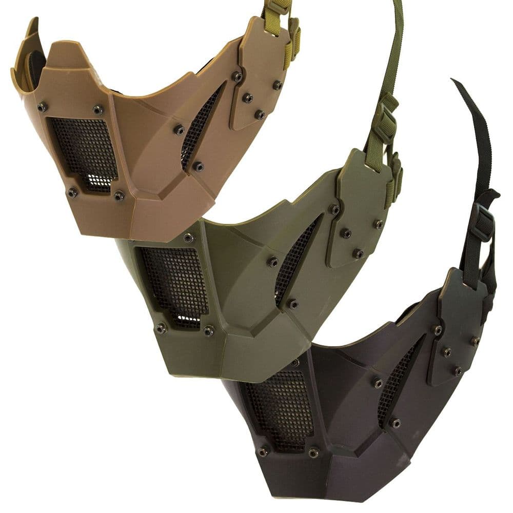 Nuprol Airsoft Jay Style FMG Fast Mask Helmet Face Mask Softair bb s 6032