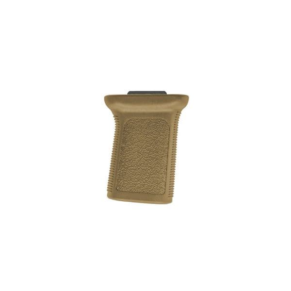 Nuprol Airsoft Stub Incline Grip RIS Polymer Tan 6mm bbs