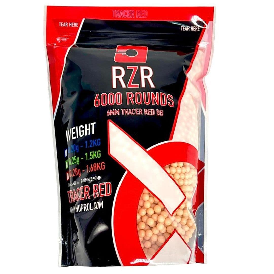 BB de précision NUPROL RZR 0,25 g (6 mm) - 6000 rnd