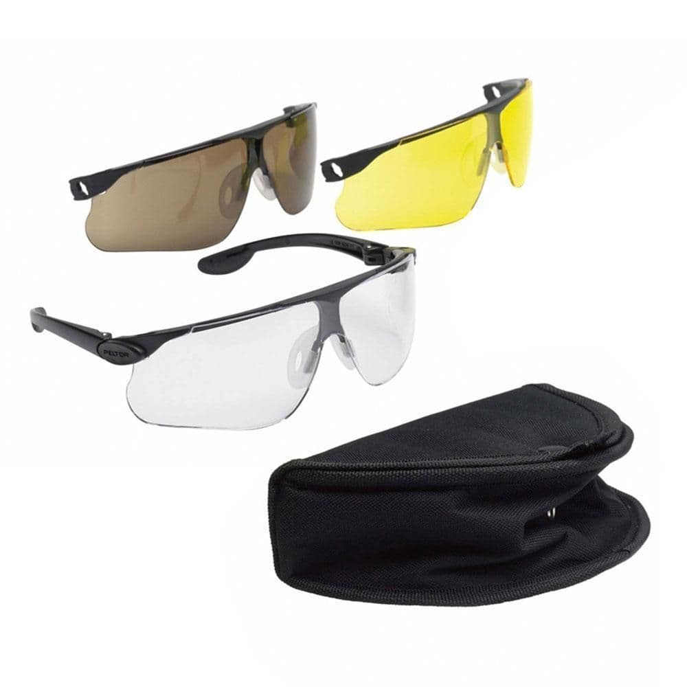 Peltor Maxim Ballistic Tactical Glasses 3 Lense