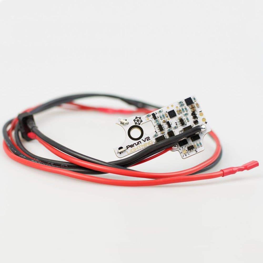 Perun Airsoft V2 Lightning Mosfet Front Rear
