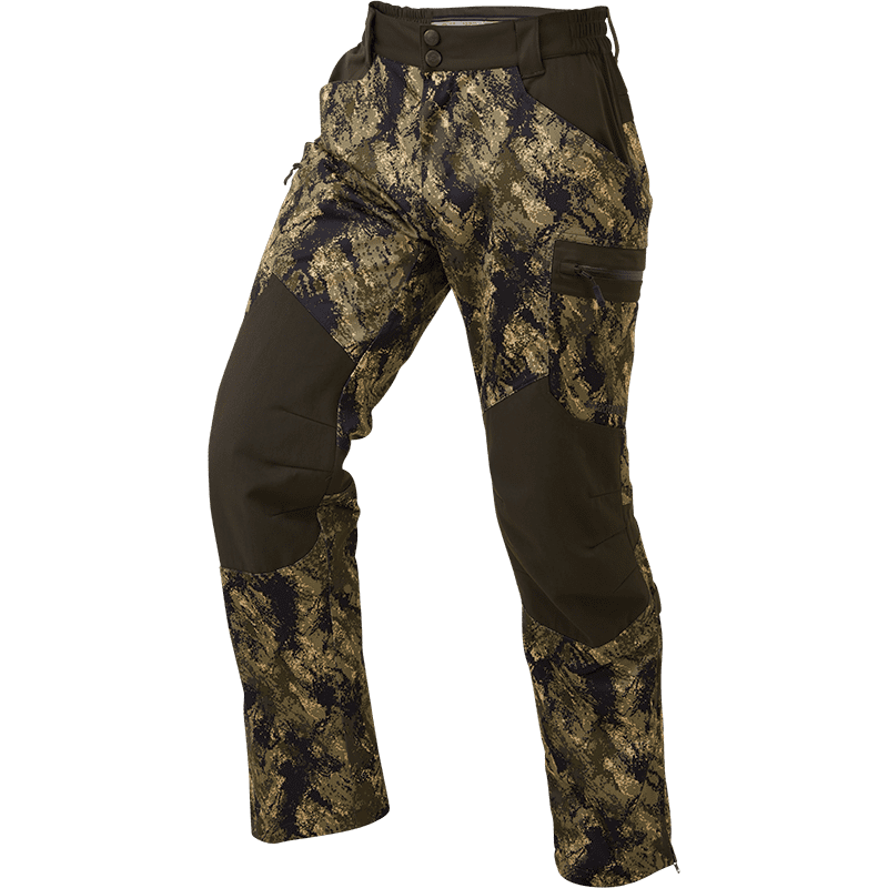 Shooterking Hunt Flex Trousers Forest Mist Camo Windproof And Waterproof Shell