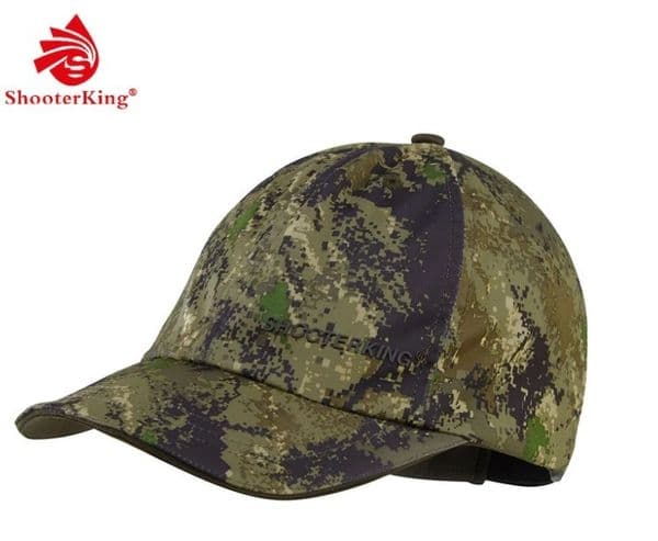 ShooterKing Huntflex Silent Baseball Hat Cap Forest Mist Camo