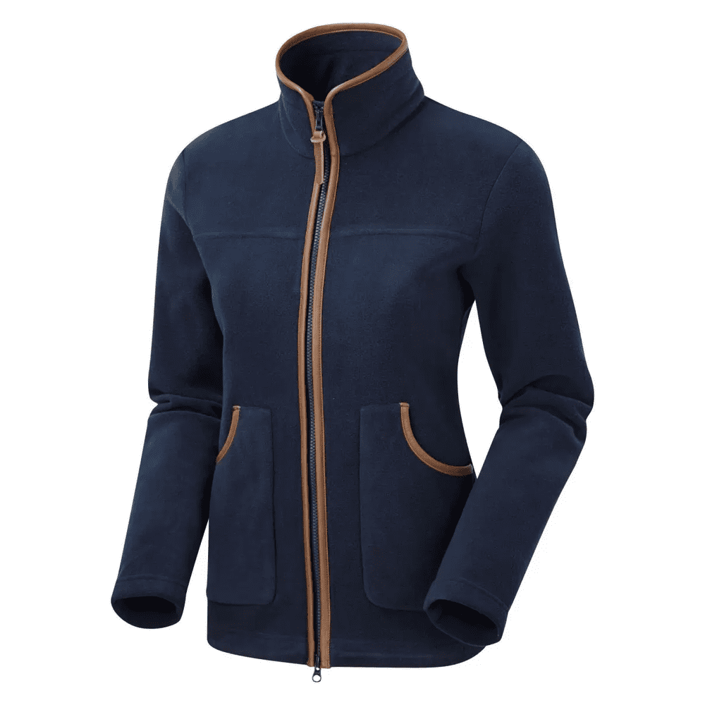 Shooterking Ladies Performance Fleece Jacket Navy Warm Country Wear