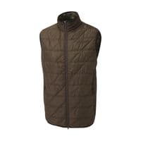 ShooterKing Mens Reversible Body Warmer Brown Olive Forest Mist Camo