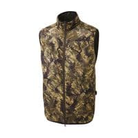ShooterKing Mens Reversible Body Warmer Brown Olive Forest Mist Camo