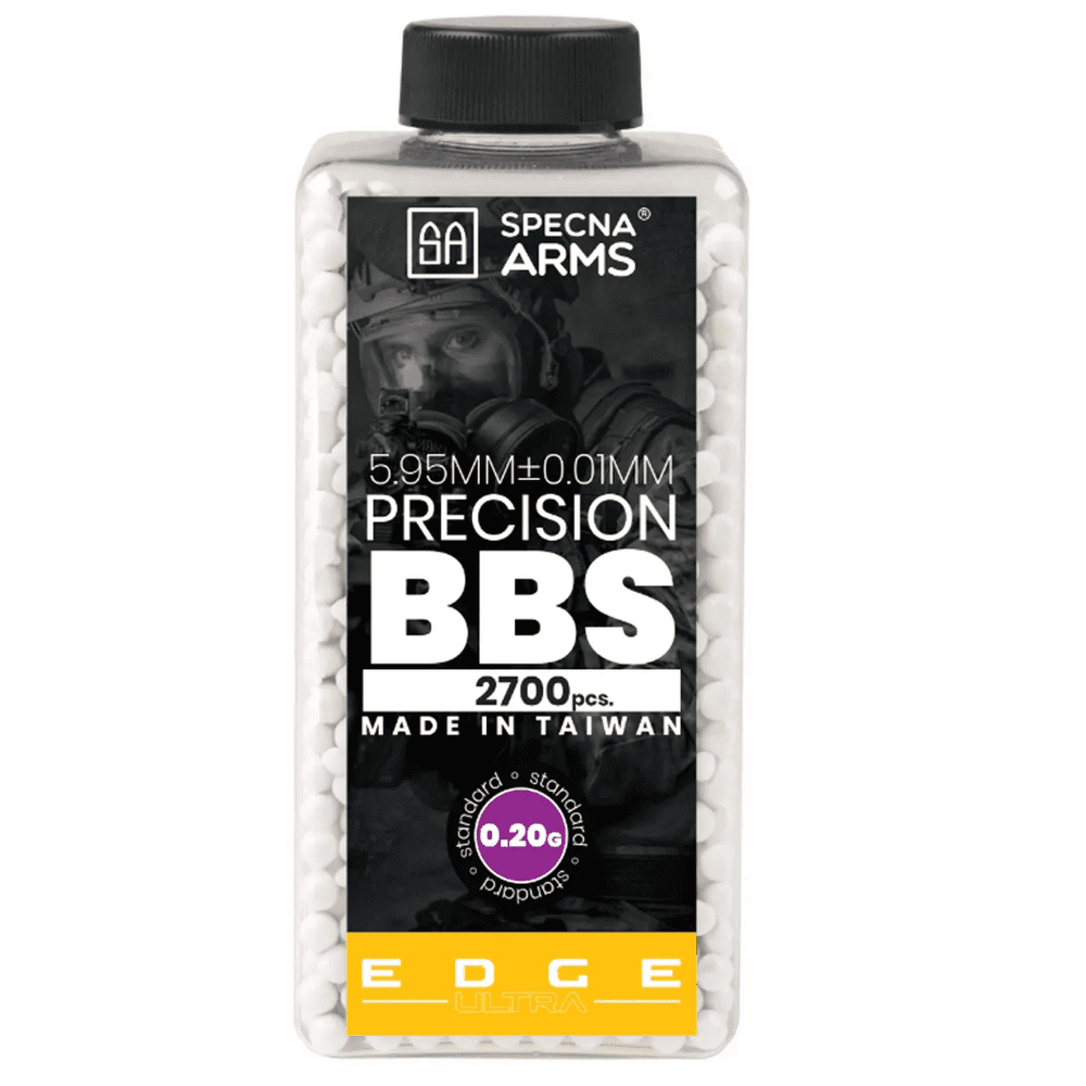 Specna Arms EDGE Airsoft BB’s Ammo Pellets 0.20g 2700 Bottle