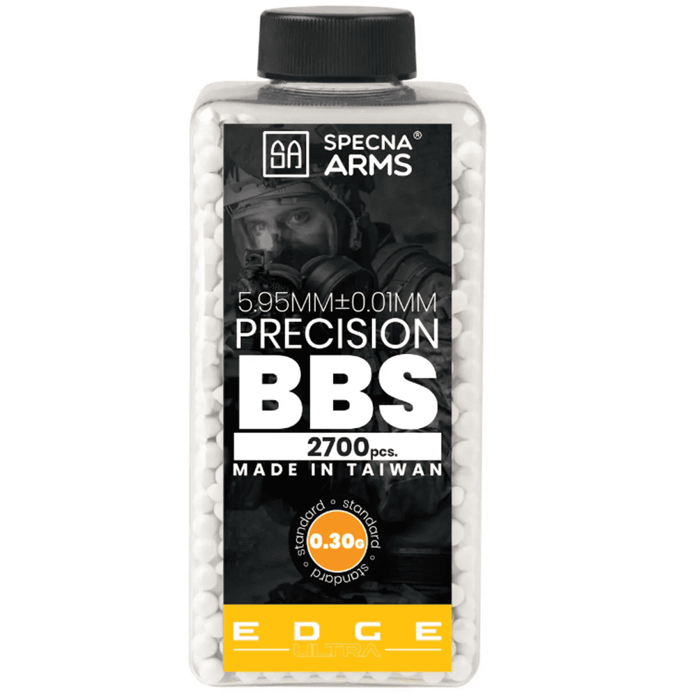 Specna Arms EDGE Ultra Airsoft BB’s Ammo Pellets 0.30g 2700 Bottle Sniper VSR