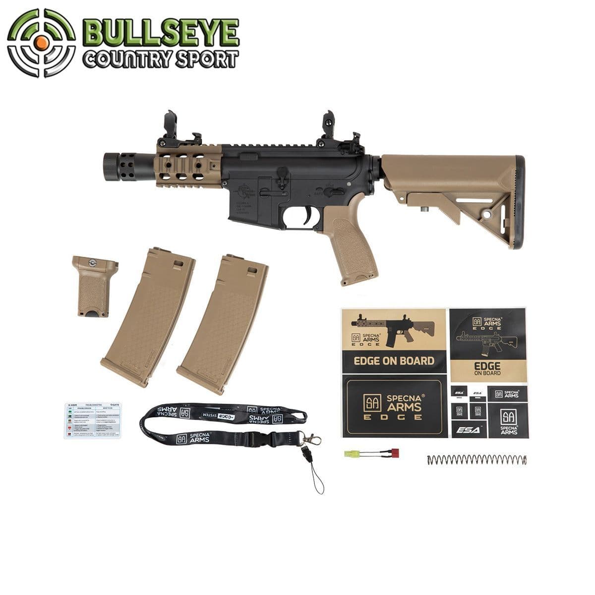 Specna Arms Rock River Arms SA-E10 Edge Carbine Half Tan Airsoft Rifle