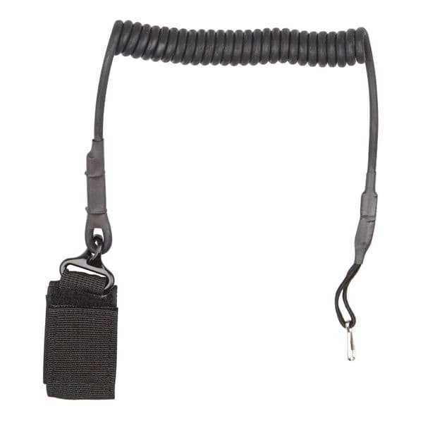 Strike Systems Pistol Lanyard Black Safety Strap