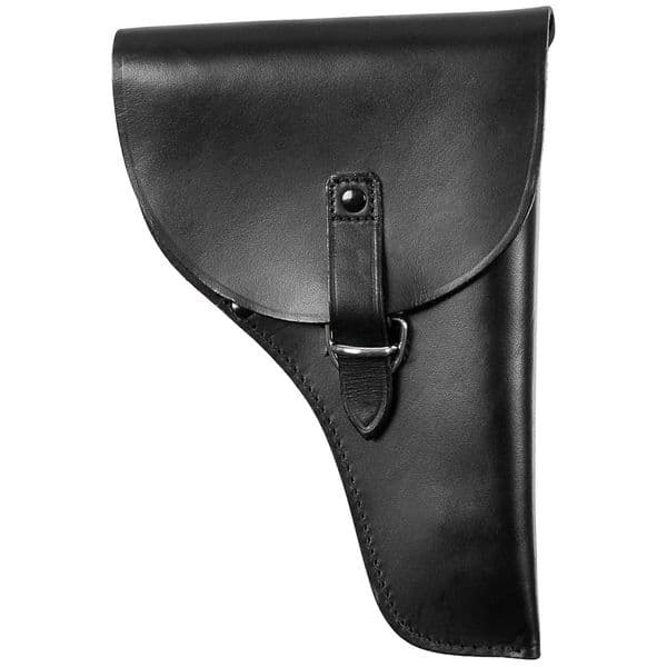 Surplus Italian Police Pistol Holster Leather For Beretta Type IV Grade 1