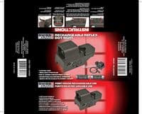 Swiss Arms Rechargeable Reflex Dot Sight Scope Green Red Rifle Airsoft 263936