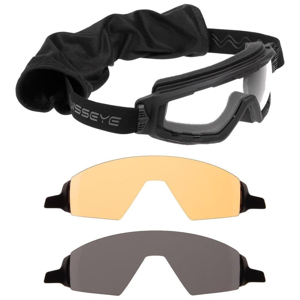 Swiss Eye G-Tac Tactical Goggles Military Style Eye Protection Anti-Fog Airsoft
