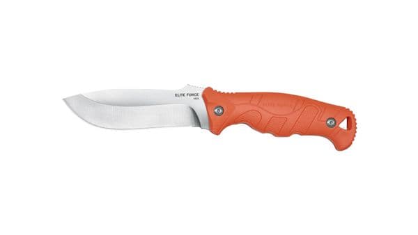 Umarex Elite Force EF710 Hunters Knife Fixed Blade Orange Handle