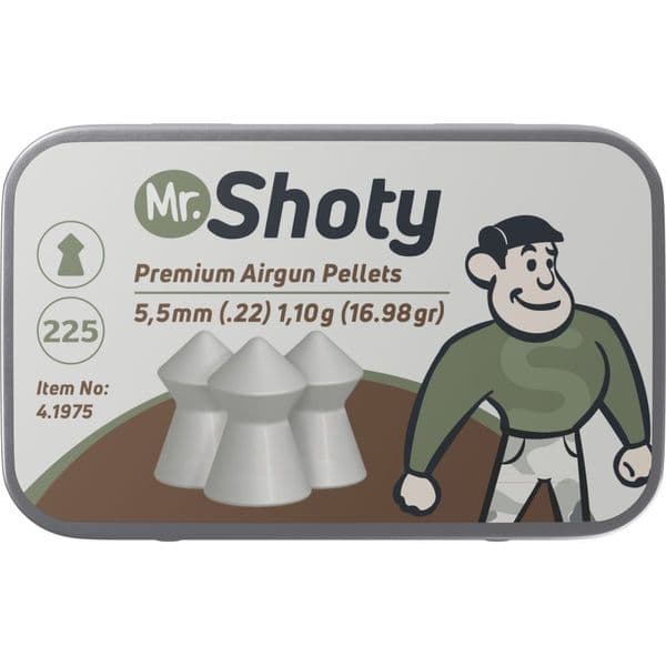 Umarex Mr. Shoty Pointed Air Rifle Pellets .22 Airgun