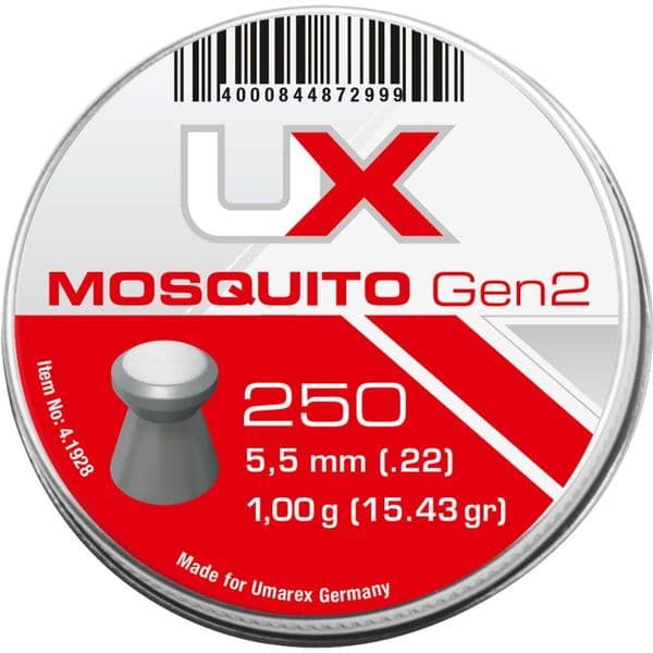 Umarex Next Gen2 Mosquito Flat Head Air Rifle Pellets .22 Airgun