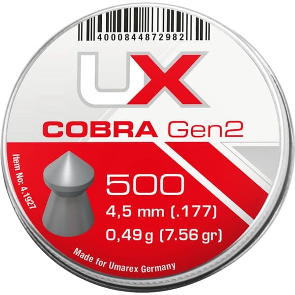 Umarex Next Gen2 UX Cobra Air Rifle Pellets Pointed .177 Airgun