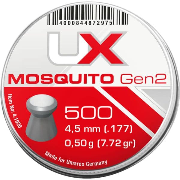 Umarex Next Gen2 UX Mosquito Air Rifle Pellets Flat Head .177 Airgun