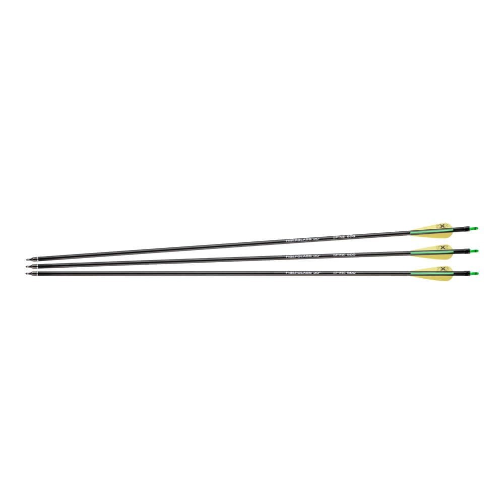 Umarex NXG Fiberglass Archery Bow Arrows 30 3 Pack