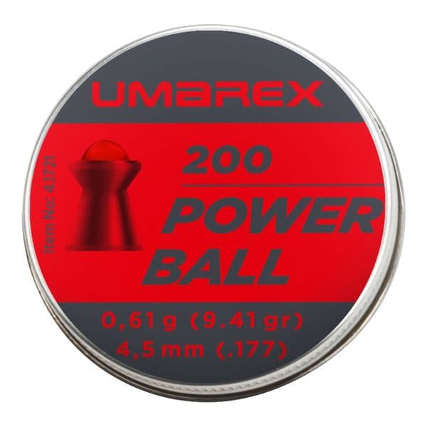Umarex Powerball Air Rifle Pellets Domed 4.5mm .177 / 0,61 g