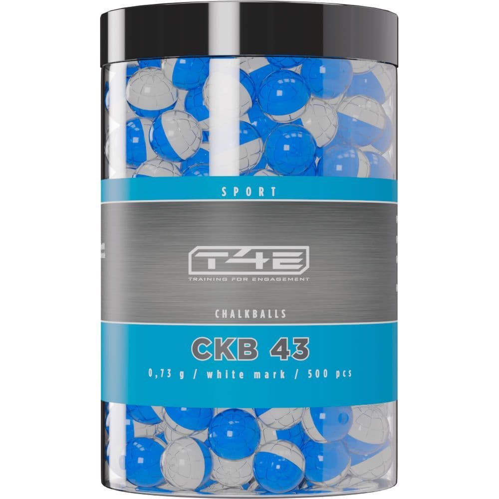 Umarex T4E Sport White Chalk Balls .43 Ammo Pellets 500 pcs