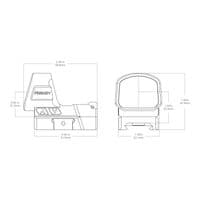 Vector Optics Frenzy F3 6MOA 26×32 GIN Red Dot Sight Black