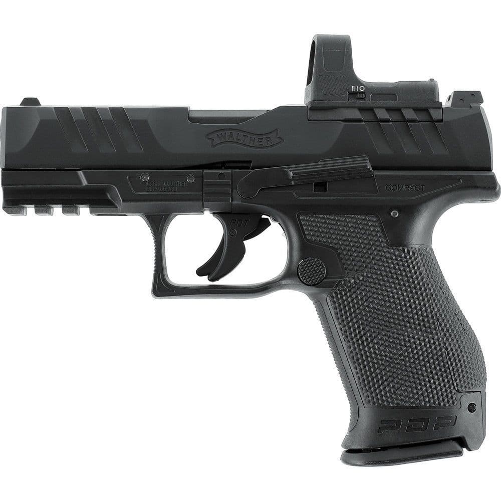 Walther PDP Compact 4" Airsoft Pistol Co2 Black / RDS 8 Point Sight