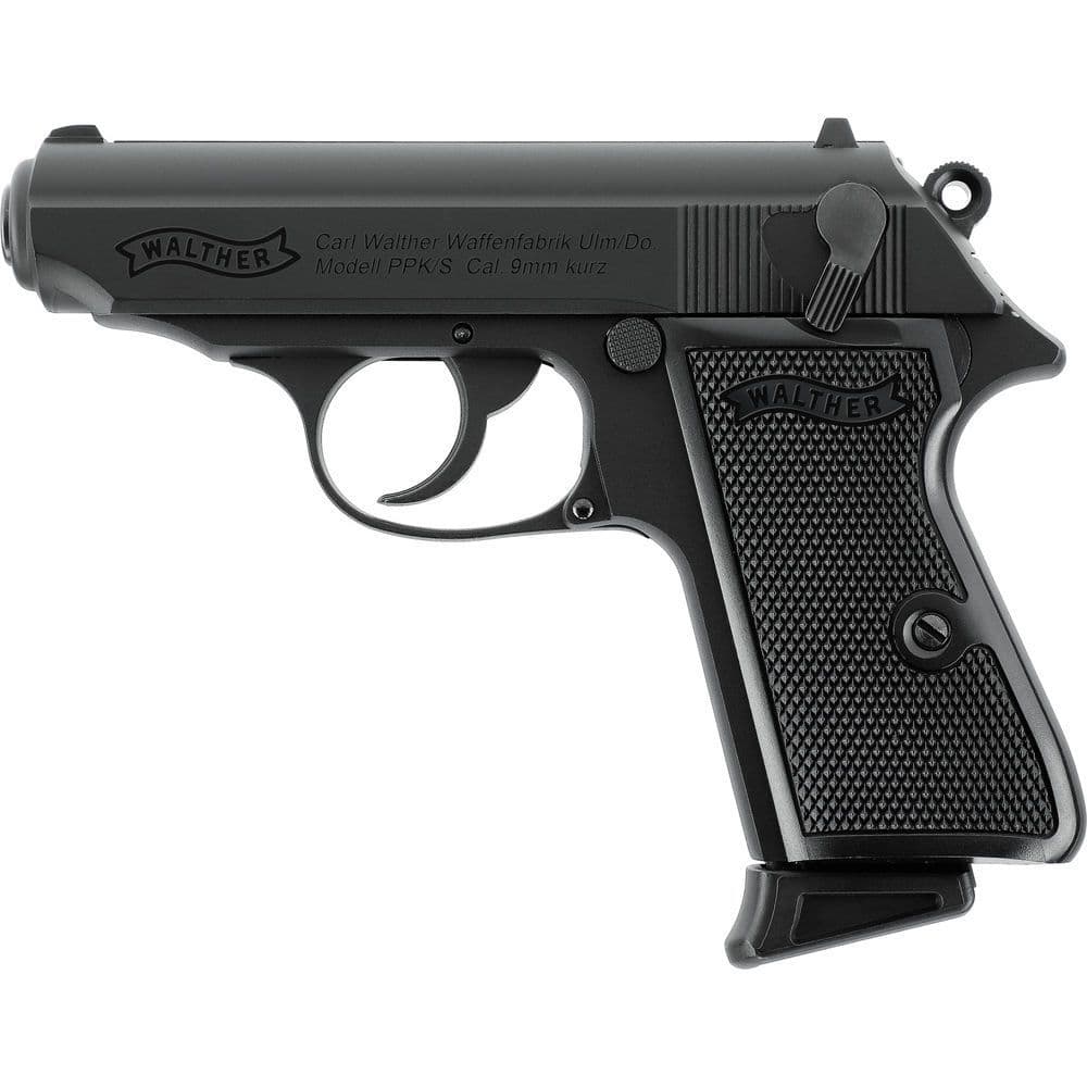 Walther PPK/S Airsoft Pistol GBB Black