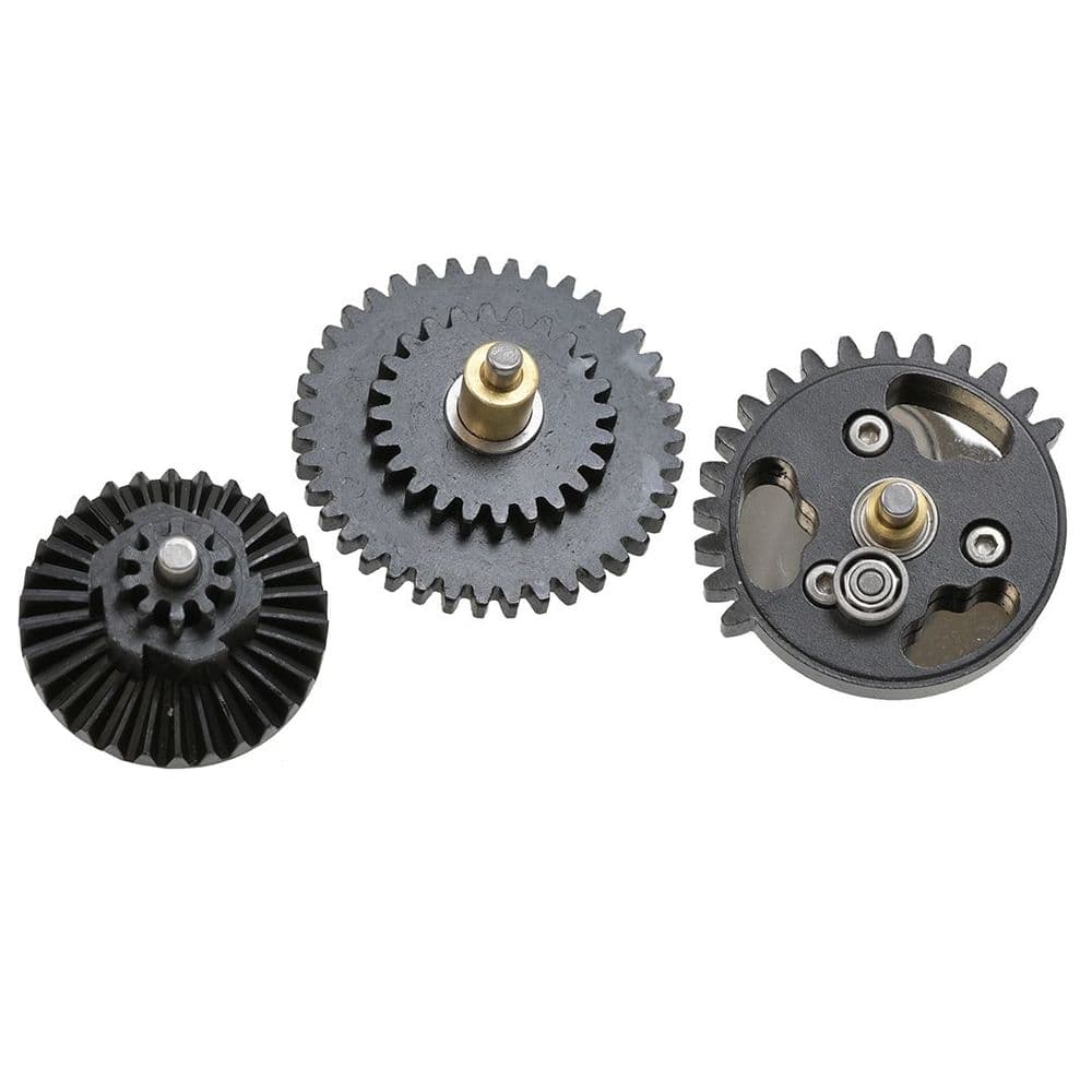 ZCI Airsoft 13:1 High Speed Bearing Gear Set CNC Steel 3mm Axle
