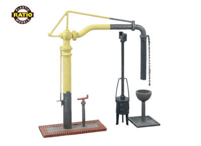413 - PECO Water Crane and Fire Devil OO