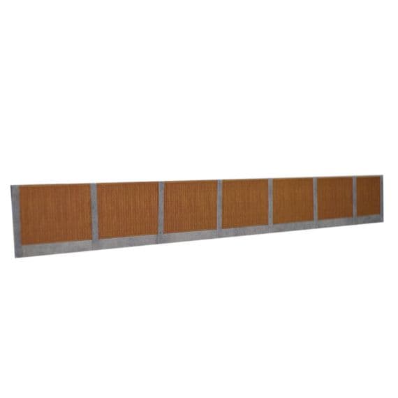ATD003 - Timber Fencing Brown With Concrete Posts Card Kit
