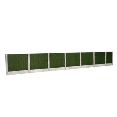 ATD015 Timber Fencing Green with Concrete Posts Card Kit