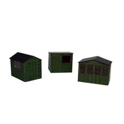 ATD017 Sheds Green (3) Top Card Kit