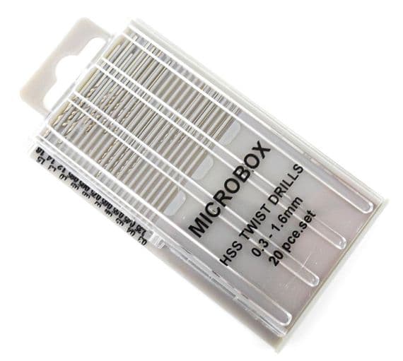 GM648 - Microbox Drills 0.3-1.6