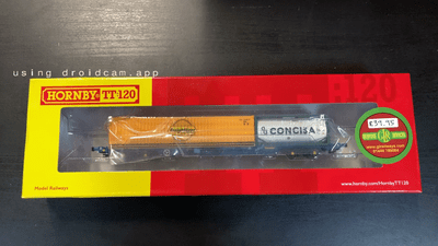 Hornby TT120 Container Wagon 4 Variants