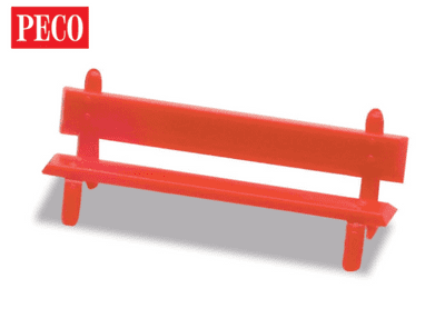 LK-26 - PECO Platform Seating Red OO