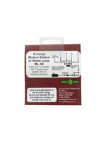 ML-3N N/TT120 Scale Modern Station/Street Light - Height Adjustable