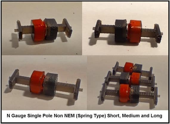 N Gauge MagNONEM Fixed PoleCouplings