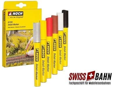 Noch  61155 - Detailing Marker Pens (6)