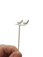 OO Scale Floodlights - Double Post or Wall Mounted